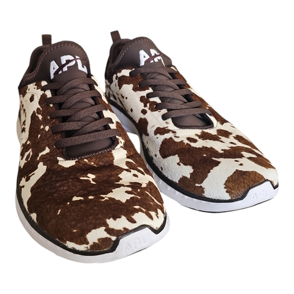Athletic Propulsion Labs APL Iconic Calf Hair Phantom Sneakers Men's 9.5 - Picture 3 of 8